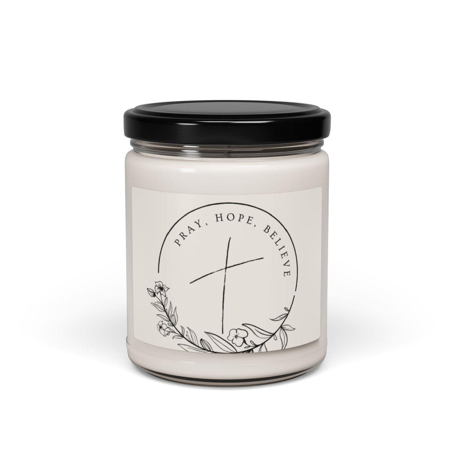 Pray, Hope, Believe Scented Soy Candle, 9oz